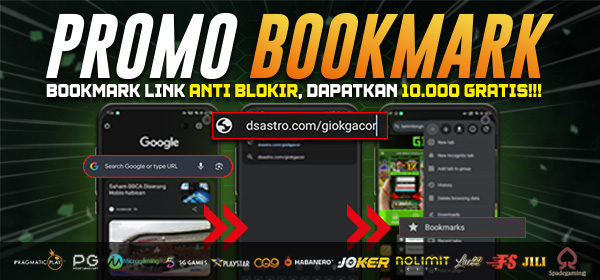 PROMO BOOKMARK ANTI BLOKIR